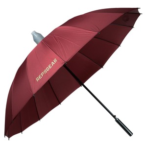 REPSGEAR 雨傘 スルット傘 120cm スライドカバー付 ストレートグリップ [ レッド ] レプズギア 雨具 長傘