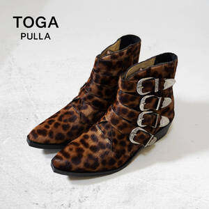 [正規品｜未使用] TOGA PULLA トーガ プルラ メタルバックルブーツ