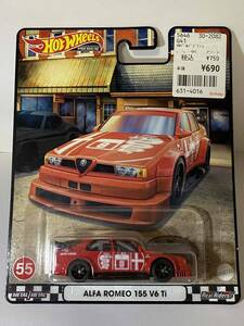 【訳アリ　Hot Wheels ホットウィール】Alfa Romeo 155 V6 Ti アルファロメオ