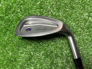 SAI-3736　中古　単品ウェッジ　HONMA ホンマ　LB-606　CAVITY BACK　青モグラ　SW サンド　カーボンシャフト　Flex R-1