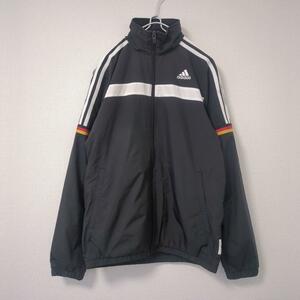 adidas アディダス トラックジャケット ナイロン ドイツ サッカー 3ライン