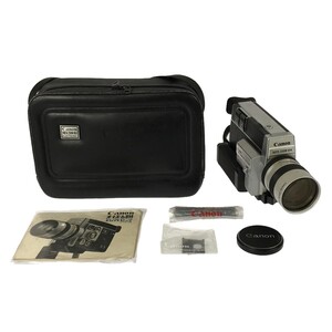 【通電OK】Canon Auto Zoom 814 Electronic Super8 8mm Film Camera 7.5-60mm F1.4 MACRO キャノン スーパー8 シネカメラ 現状品 C4400