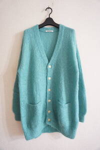 AURALEE 2022AW モヘヤ ニット カーディガン モヘア BRUSHED SUPER KID MOHAIR KNIT LONG CARDIGAN オーラリー A22AC03KM