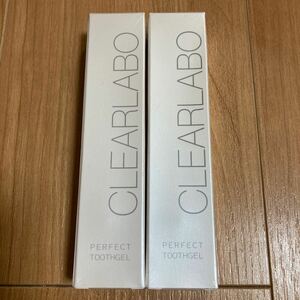 【未開封】クリアラボ CLEARLABO トゥースジェル ジェル状歯磨き粉 30g／口臭・虫歯予防 ホワイトニング ★2個セット