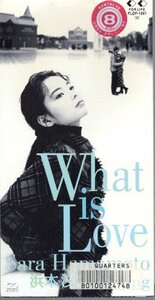 *8cmR-CDS*浜本沙良/What is Love/「NTT DoCoMo関西」CMソング/2nd