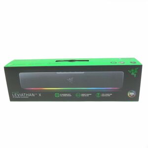 099 RAZER レイザー LEVIATHAN V2 X ゲーミング サウンドバー RZ05-04280100-R3M1 ※中古美品