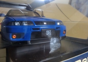 新品未開封 オートアート 1/18 NISSAN R33 GT-R V-spec LM Limited Blue ニスモ BCNR33 LMリミテッド ブルー 400R 日産 AUTO Art