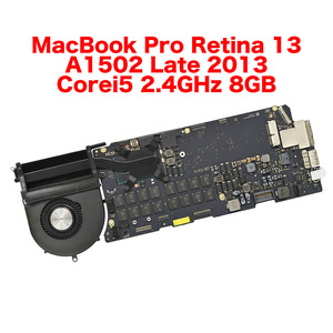 MacBook Pro Retina 13 A1502 Late 2013 i5 2.4GHz 8GB　ロジックボード 中古品 3-0531-4 マザーボード