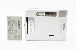 4106 【難あり品(ジャンク）】 Minolta DIMAGE Xt Digital Camera Silver ミノルタ コンパクトデジタルカメラ 1007