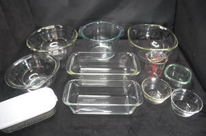 な289.11点セット◇PYREX◇IWAKI◇計量カップ◇ボウル◇パウンド型◇パック◇耐熱◇種類色々◇料理/お菓子作り