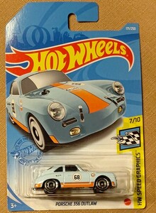 ホットウィール HOTWHEELS PORSCHE 356 OUTLAW 68 Gulf ガルフ