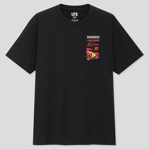 UNIQLO ユニクロ UT ディズニー ピクサー コラボ 半袖Tシャツ ブラックM 新品未着用 カーズ ライトニング・マックィーン マックイーン CARS