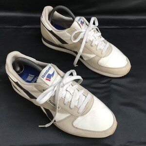 リーボック/Reebok☆V61890/ローカットスニーカー【size:27.5/白×茶×ベージュ】軽量/sneakers/Shoes/trainers◇bG-090