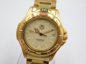 355812/②【1円スタート】TAG Heuer タグホイヤー 稼動品 994.706 プロフェッショナル200m メンズ 時計 クオーツ ケース39mm