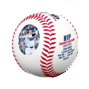 2024 MVP 大谷翔平 17 プリントサインボール LA ロサンゼルス ドジャース MLB公式 24 ナ・リーグ レプリカ 新品未開封