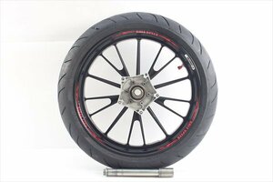 1円スタート:B-KING GSX1300BK[03社外前　GALESPEED　ゲイルスピード　タイプS　フロントホイール]検ハヤブサ｝F