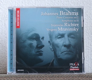 限定盤/CD/SACD/ブラームス/リヒテル/ムラヴィンスキー/Brahms/Sviatoslav Richter/Yevgeny Mravinsky/ピアノ協奏曲第2番/交響曲第3番