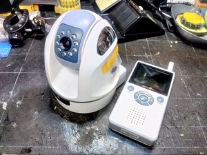 『ジャンク扱い　secuon セキュオン デジタル ワイヤレス カメラ遠隔稼働タイプ 防犯カメラ ベビーモニター　介護モニター 』