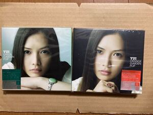 YUI 「ORANGE GARDEN POP」「GREEN GARDEN POP」初回生産限定盤　セット