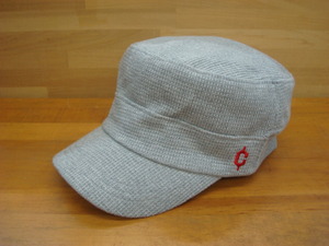 新品Clef (クレ) KNT RIB WORK CAP GRAY