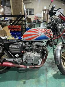 cb250t cb400t 角タンク　ホーク2 バブ　ビート