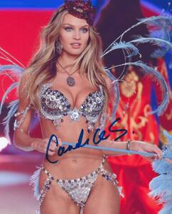 Candice Swanepoel キャンディス・スワンポール★直筆サイン写真★証明書COA◆9113