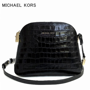 【新品未使用正規品】MICHAEL KORS マイケルコース 30F7GM9M6E 001 ショルダーバッグ BLACK レディース ブラック