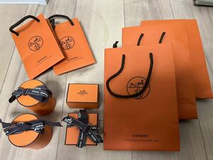 【未使用】【送料無料】HERMES エルメス 紙袋 空箱 セット