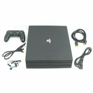 1円【良品】SONY ソニー/PlayStation4 Pro 1TB PS4/CUH-7000B/09