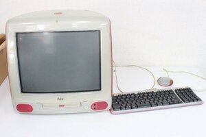 ▲iＭac Apple PC M4984 コードなし キーボード付/ジャンク