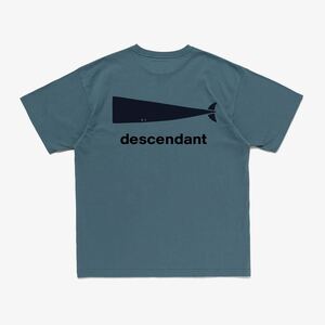 希少★新品本物【TEAL★3】CACHALOT SS カシャロット グラフィック Tシャツ 日本製 正規品 ディセンダント 限定 入手困難 Descendant 24SS