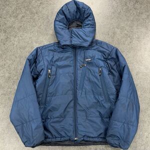 PATAGONIA Puff Jacket パタゴニア パフジャケット 中綿 フード付き 防寒 ジップアップ ネイビー 紺 メンズ L 83990FA