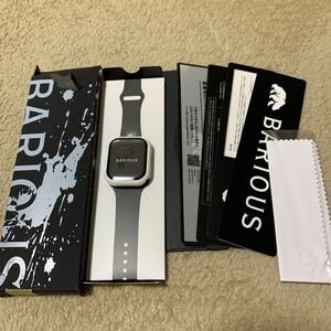 602t2514☆ BARIOUS BARIGUARD3 for AppleWatch 41mm アップルウォッチ用 保護ケース ハードケース マットホワイト 