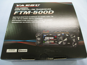 ＹＡＥＳＵ　ＦＴＭ−５００ＤＳ 　Ｃ４ＦＭ／ＦＭ　１４４／４３０ＭＨｚ　デジタル／アナログモ−ビルトランシ−バ−　送料無料