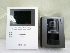 ◎展示品 Panasonic パナソニック テレビドアホン モニター親機/インターホン VL-MZ30K/VL-V522L-S 現状品 w7411