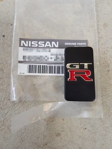 スカイライン GT-R BCNR33 日産 純正 センターコンソールエンブレム コインスロットカバー 【新品 未使用】