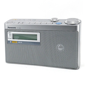 【中古】Panasonic FM/AM 2バンドラジオ RF-U350-S 本体いたみ [管理:1150029282]