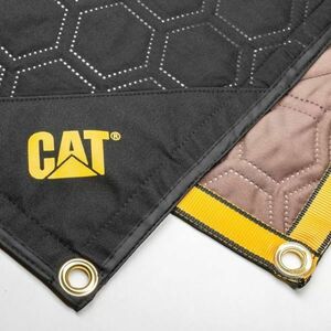 新品★CAT 耐水コーティング 多機能ブランケット 引っ越し/レジャー用 182.9 x 203.2cm キャタピラー ★養生シート/保護マット/　防水