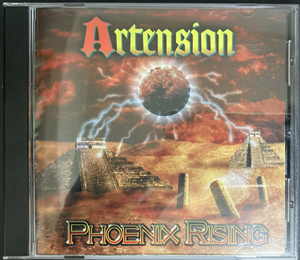 ☆送料込★テクニカルギタリスト Roger Staffelbach ARTENSION / Phoenix Rising ネオクラシカル 日本盤 中古★