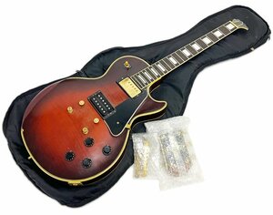 TOKAI トーカイ 東海楽器 Les Paul レスポール 日本製 ボルドー系 エレキギター ヴィンテージ ソフトケース付 ネック折れ 現状ジャンク