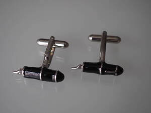 【カフス】万年筆 カフリンクス Fountain pen Cufflinks