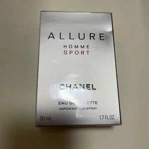 未開封品　 CHANEL ALLURE HOMME SPORT シャネル アリュール オム スポーツ 香水　50ml