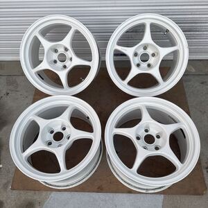 1円スタート！エンケイ RP01 17×9J +38 +22 PCD114.3/5 4本セット RP 01 GT-Rサイズ buyee OK！ 広島