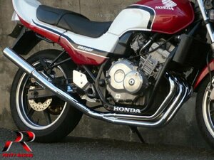 プリティー HONDA JADE ジェード250 4-1管 50.8π ALサイレンサー タイプ2 マフラー メッキ