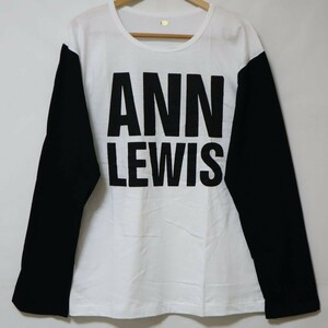 当時物 デッドストック 80s ANN LEWIS アン・ルイス コンサート ライブ ツアー グッズ 長袖 Tシャツ(検索 A・A・OH!廃版 ビンテージ バンド