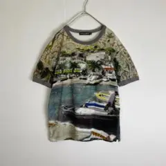 ドルチェアンドガッバーナ　Tシャツ　DOLCE & GABBANA　総柄