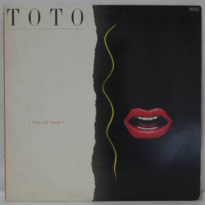 中古LPレコード簡易洗浄済み：TOTO(トト) / ISOLATION(アイソレーション) ステッカー、ハガキ付き (国内盤)