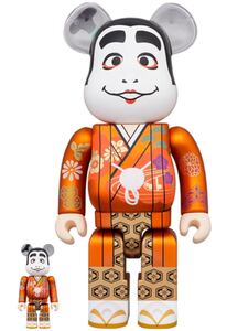 BE@RBRICK バカ殿様 100% & 400% お台場フジテレビ 志村けんの大爆笑展 medicom toy ベアブリックメディコムトイ ドリフターズ 全員集合