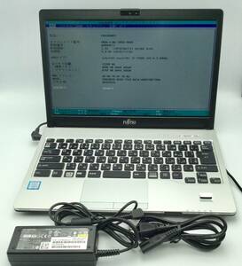 【ジャンク】 Fujitsu LIFEBOOK S937/S（FMVS09001） CPU Core i5 7300U/メモリ12GB/SSD 128GB　