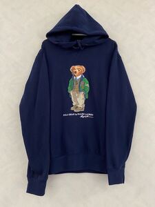 POLO RALPH LAUREN パーカー サイズS ネイビー POLO BEAR ポロベア ラルフローレン 